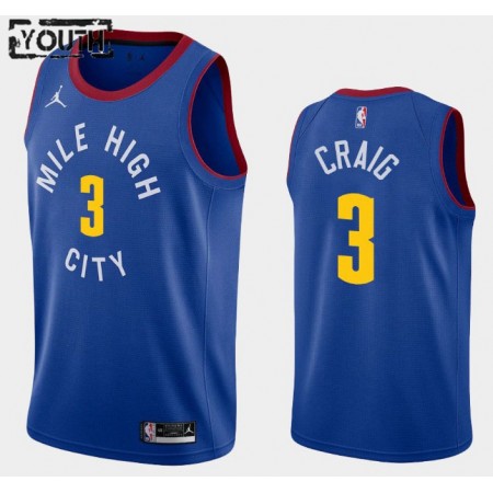 Barn Denver Nuggets Tröja Torrey Craig 3 2020-2021 Jordan Brand Statement Edition Swingman